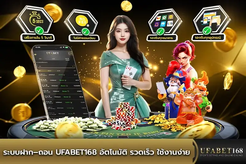 UFABET168 เครดิตฟรี อัตโนมัติรวดเร็ว